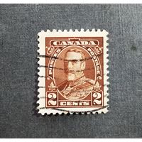 Марка Канада 1935 год Король