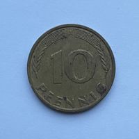 10 пфеннигов 1991 A ФРГ