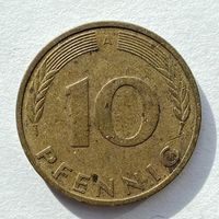 10 пфеннигов 1991 A ФРГ