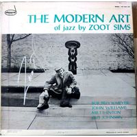Zoot Sims The Modern Art с автографом Japan 1977 NM