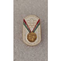 Значек знак Советские спортсмены на Олимпийских Играх Монреаль 1976,200 лотов с 1 рубля!!!