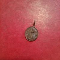 Медальон образок католический с изображением Медальон Святой Игнатий де Лойола