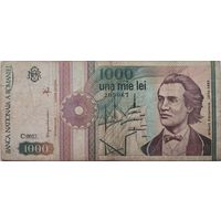 Румыния 1000 Лей 1991, VF 391