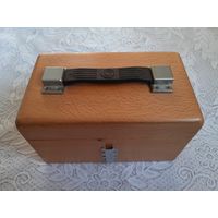 Кейс деревянный, СССР, начало 1970-х.