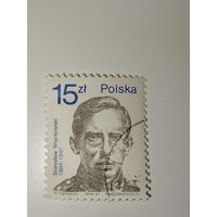 Польша 1987 Известные люди - Станислав Венцковский , польский военный деятель.