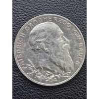 2 марки 1902. Баден. 50 лет правления.