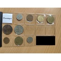 9 монет Финляндии все разные