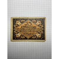 Нотгельд 25 пфеннигов Германия -3012