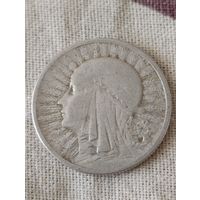 Польша. 2 злотых 1933 года. (6).