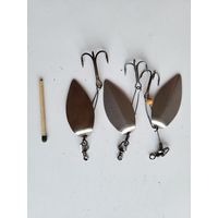 Блесна вертушка Универсальная завод Сатурн ("Рыболов-спортсмен"), клеймо, СССР