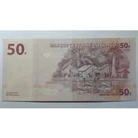 Конго, 50 франков 2007 г. Серия KC R. UNC.