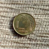 Werty71 Гвинея 1 франк 1985