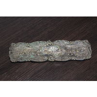 Латунное, декоративное блюдо.