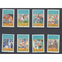 Спорт. Олимпийские игры. Того. 1984. 8 марок. Michel N 1776-1783 (130,0 е).