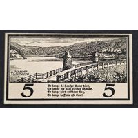 1919 год Германия 5 марок