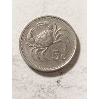 Мальта 5 центов 1986