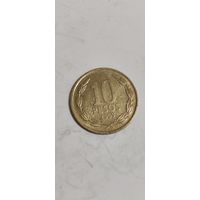Чили 10 песос 2009