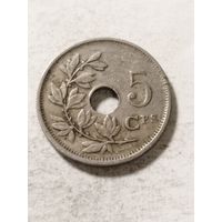 Бельгия 5 центов 1922
