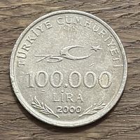 100 000 Лир Турция 2000г.