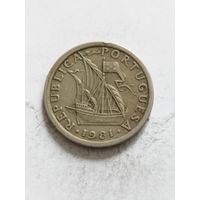 Португалия 2,5 эскудо 1981