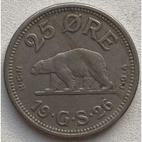 Гренландия 25 эре 1926 г.