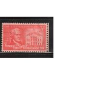 США-1957, (Мих.708), гаш. ,Личности (одиночка) ,