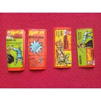 Вкладыши от жвачки Kung Fu