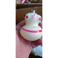 РЕДКАЯ ЁЛОЧНАЯ ИГРУШКА СССР ЛЯГУШКА КАТАЛОГ СОСТОЯНИЕ ! НА  ФОТО . ОРИГИНАЛ  .  Распродажа Коллекции !!! . Экспресс  Аукцион  не с рубля без МПЦ и прочего 3 ДНЯ  .Много лотов в продаже .