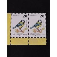 Беларусь  2006  1 м синея синица (без ветки)