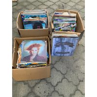 3 коробки пластинок одним лотом