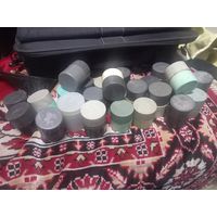 Старые фотопленки с фотографиями в коробках СССР