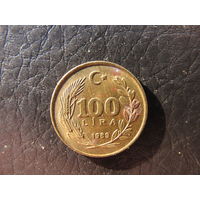 Турция. 100 лир.1989. С 20 копеек. Распродажа коллекции. Смотрите другие лоты.