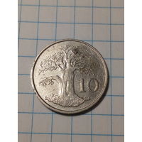 10 центов Зимбабве 1994 год
