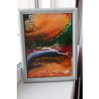 Интересная картина "Музыка цветов" Владимир Маскин