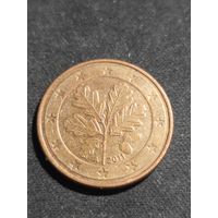 Германия 5 евроцентов 2011 A