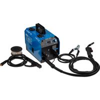 Полуавтомат сварочный Solaris FLUX-205 (230В; 20-180 А; 20,5 В / 80 В / 62 В; FLUX/MMA/TIG LIFT; байонетный разъем; без газа)