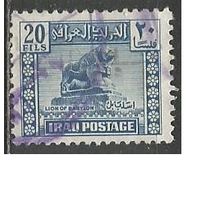 Ирак. Статуи львов у королевского дворца. 1941г. Mi#109.