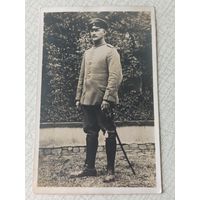 Фотография кайзеровского офицера. Германская Империя. До 1918 г.. Придворный фотограф Эдуард Блюм. Франкфурт на Майне. Торги с 1 рубля.