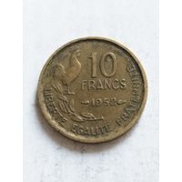 Франция 10 франков 1952