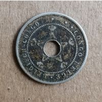Бельгийское Конго 5 сантимов 1919 г., КМ# 17