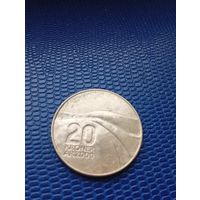 Норвегия 20 крон 2000 Юбилейная Миллениум