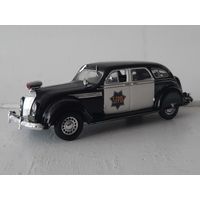 CHRYSLER AIRFLOW. Полиция Сан-Франциско, США. 1/43. Полицейские машины мира.