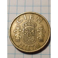 100 песет Испания 1984 год