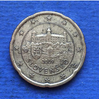 Словакия 20 евроцентов 2009