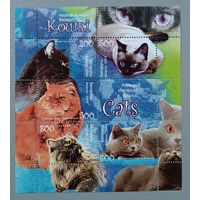 Коты. Кошки Фауна Беларусь, 2004. Лист **