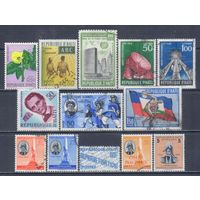 [2787] Гаити. 13 гашеных марок.