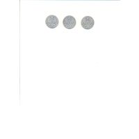 Польша 5 злотых Ядвига к-т 3 шт. 1932 , 33 , 34 гг.