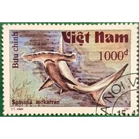 Вьетнам 1991. Акула молот. Марка из серии