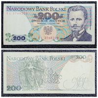 200 злотых Польша 1986 г.
