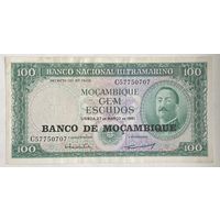 Мозамбик 100 эскудо 1961 г.